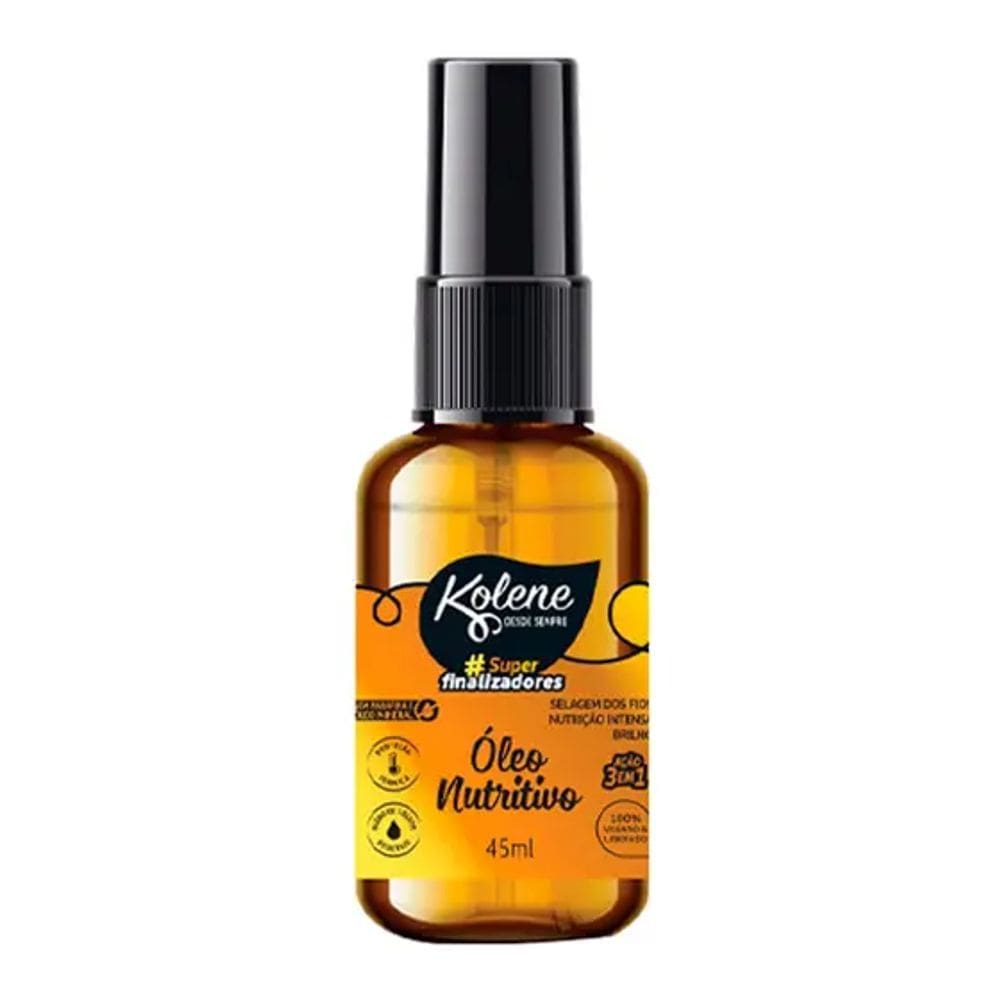 Óleo Nutritivo Kolene Blend De 7 Óleos Ação 3 Em 1 45ml