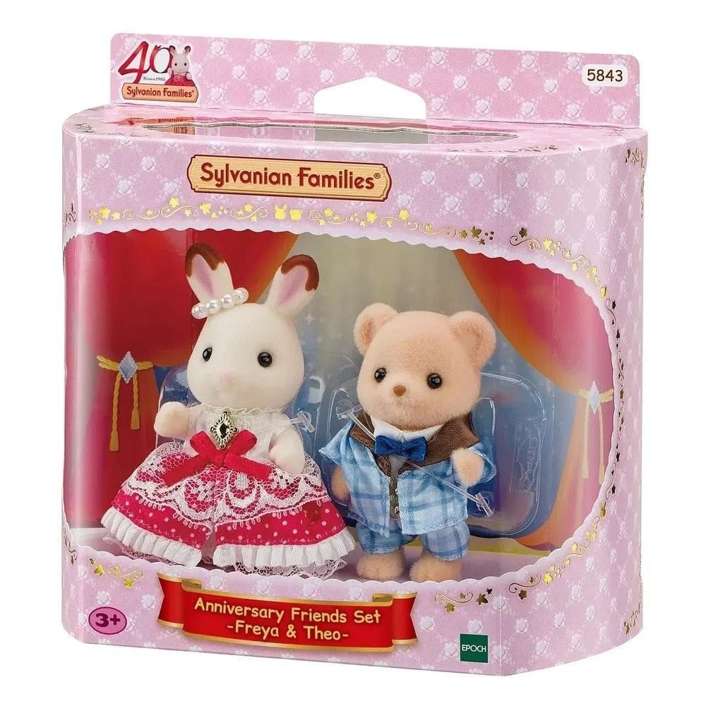 Sylvanian Families - Amigos Aniversario Freya E Theo EPOCH MAGIA