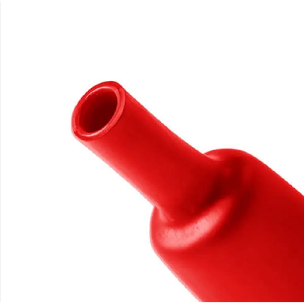 Tubo Espaguete Termo Retrátil Isolante 1/4 Vermelho 3 Metros