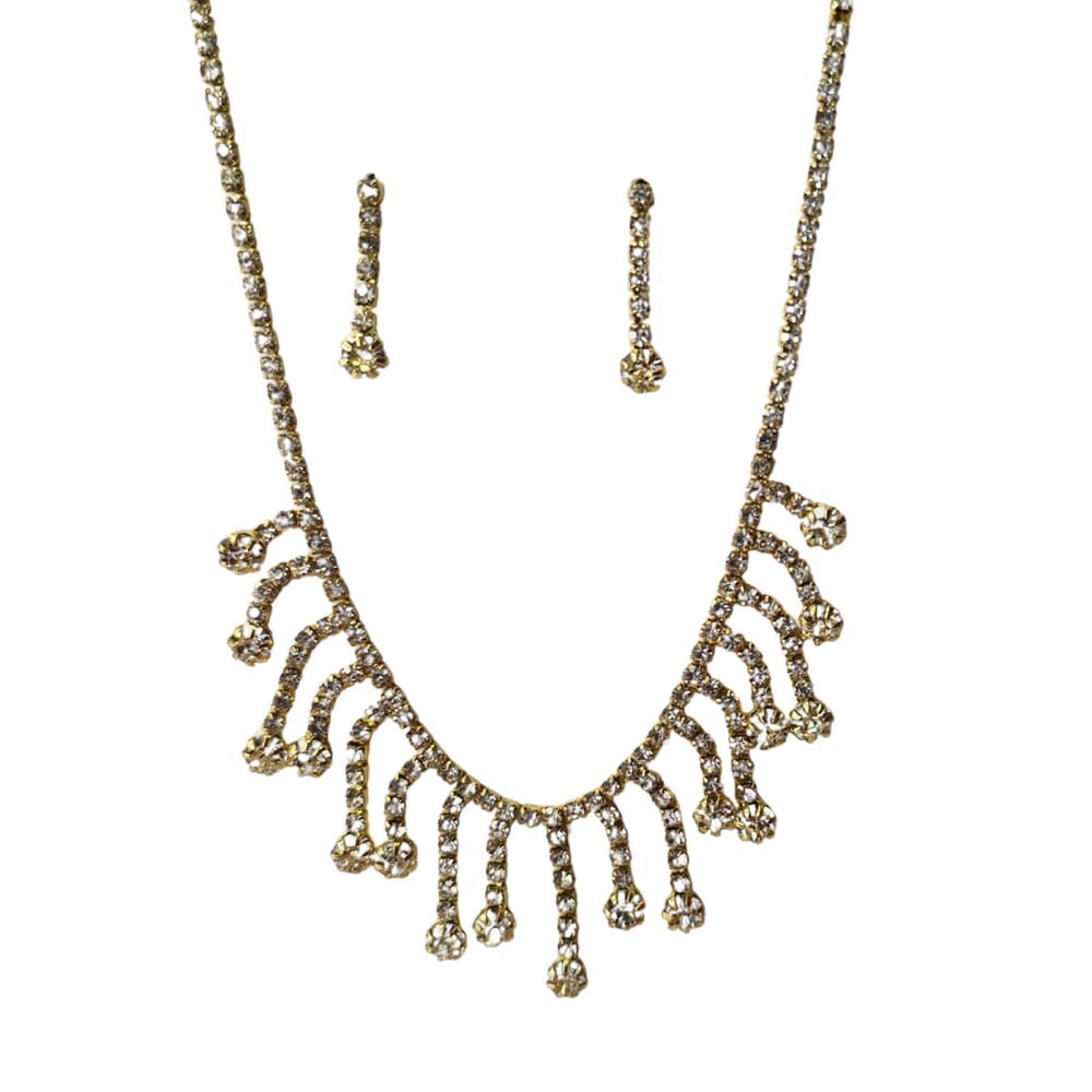 Conjunto Folheado com Zircônias