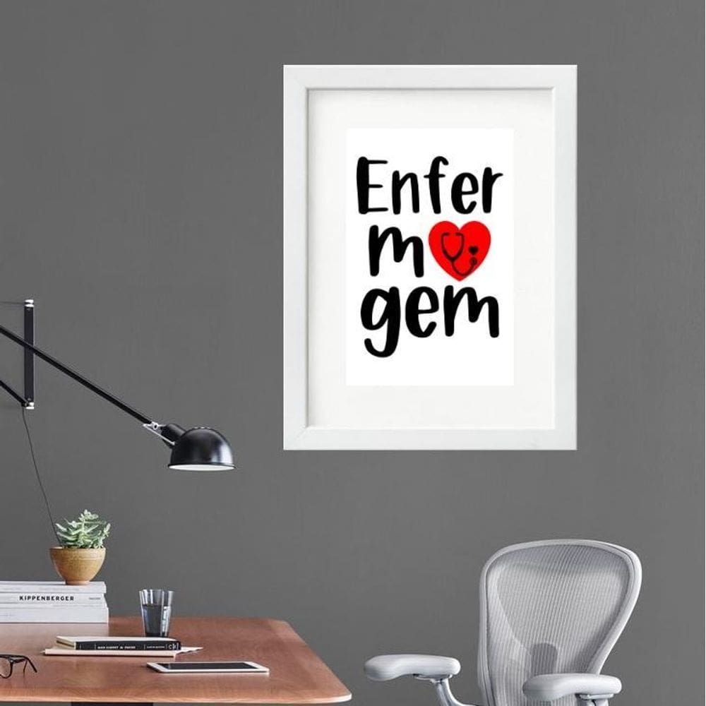 Quadro Enfermagem - 60X48Cm