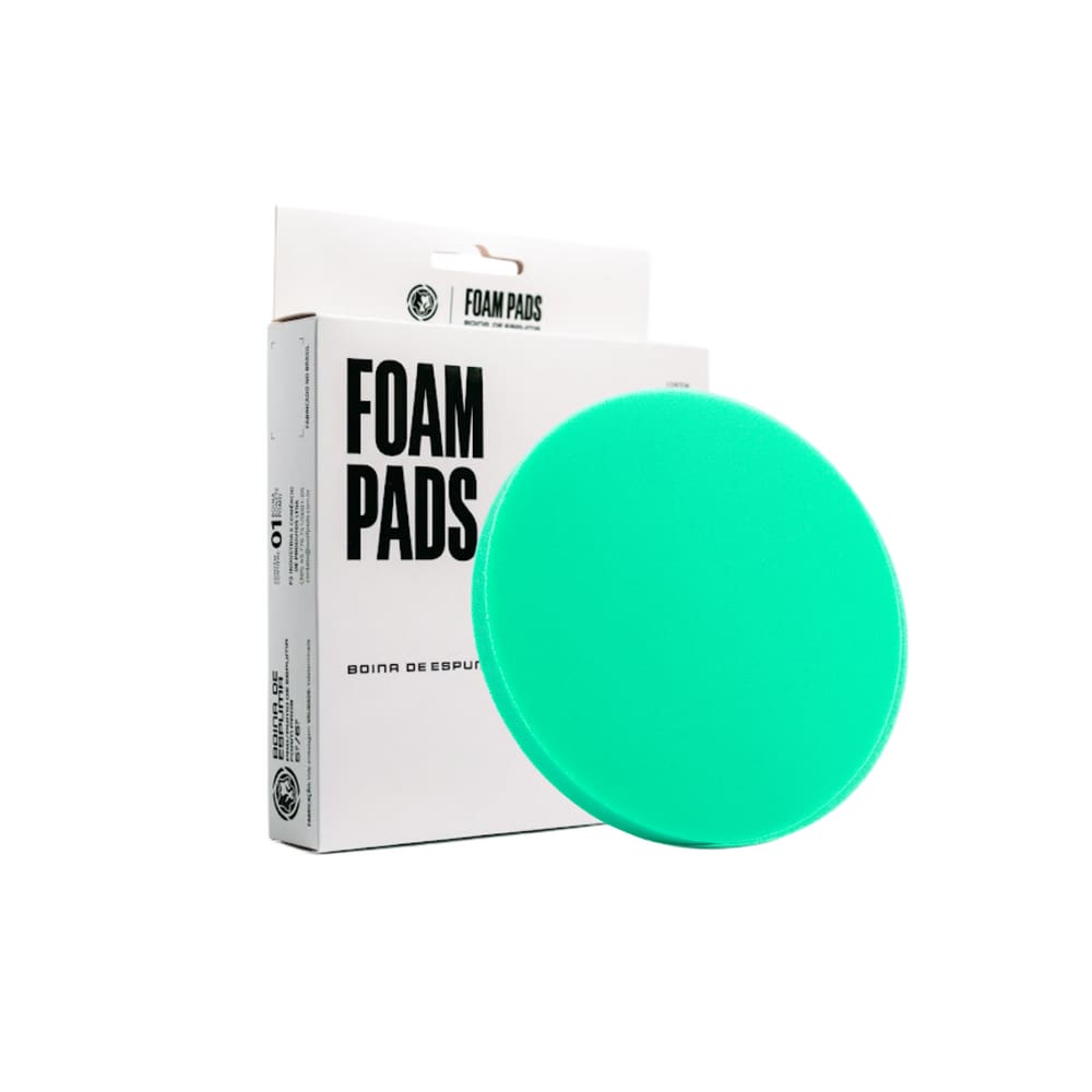 Boina de Espuma Refino Esmeralda 3” Wolf Pads