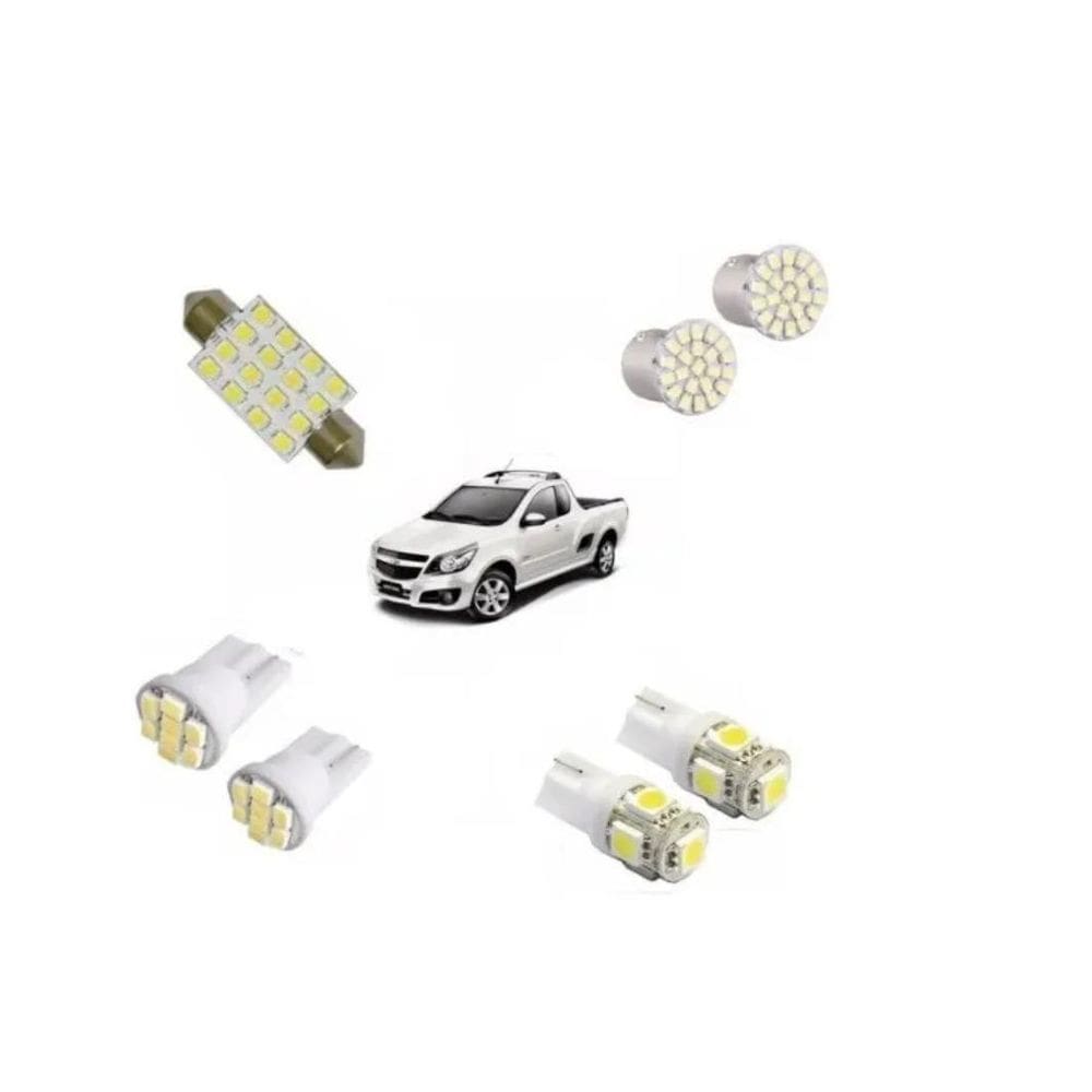 Kit Montana Lampada De Led 2011/2015 Teto Placa Ré Lanterna