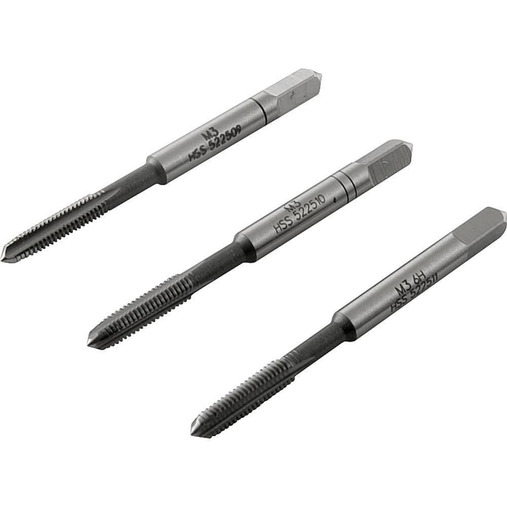 Macho Manual Aço Rápido 3X0,50Mm Ma Jogo Com 3 Pçs Vonder