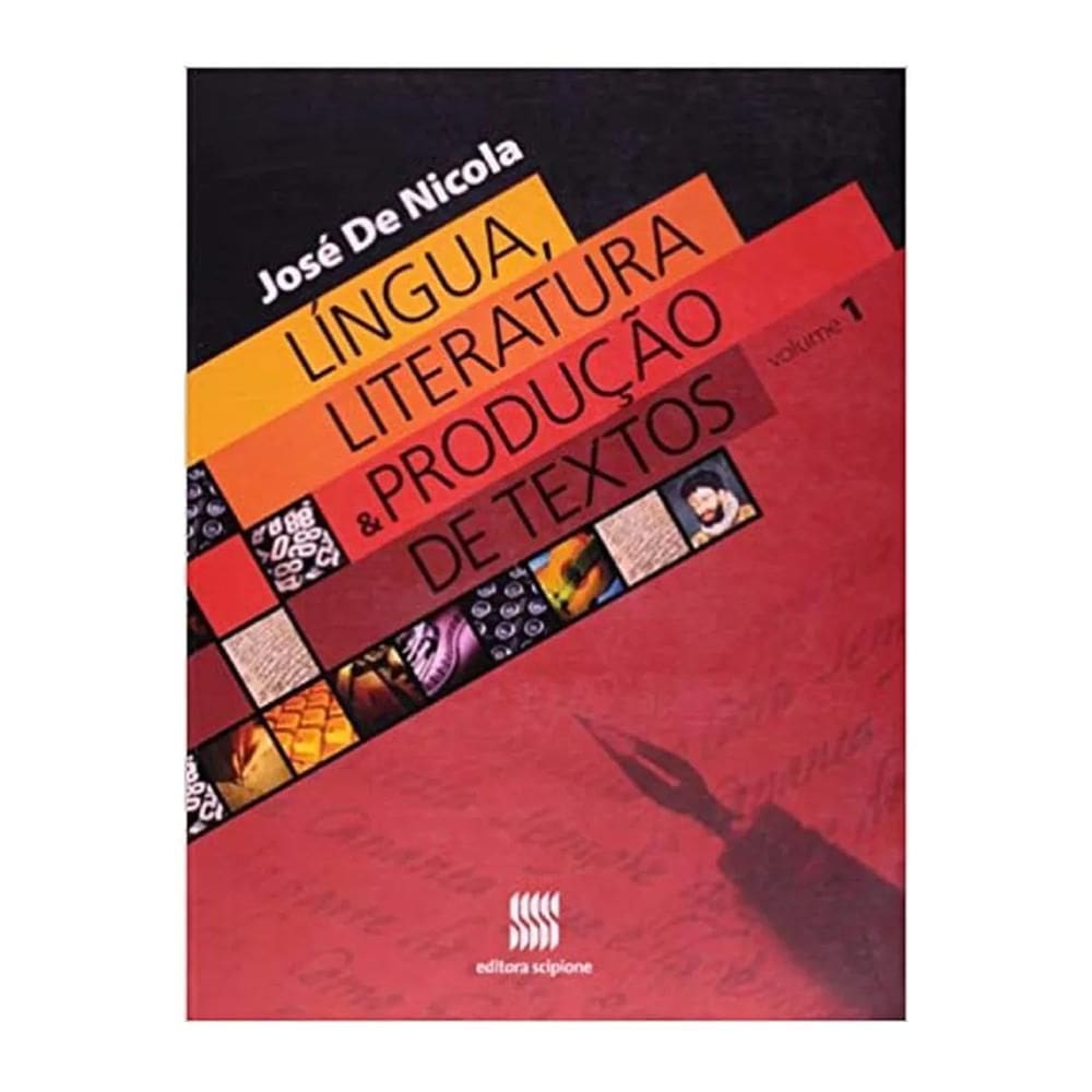 Língua, Literatura E Produção De Textos Volume 1 - Scipione