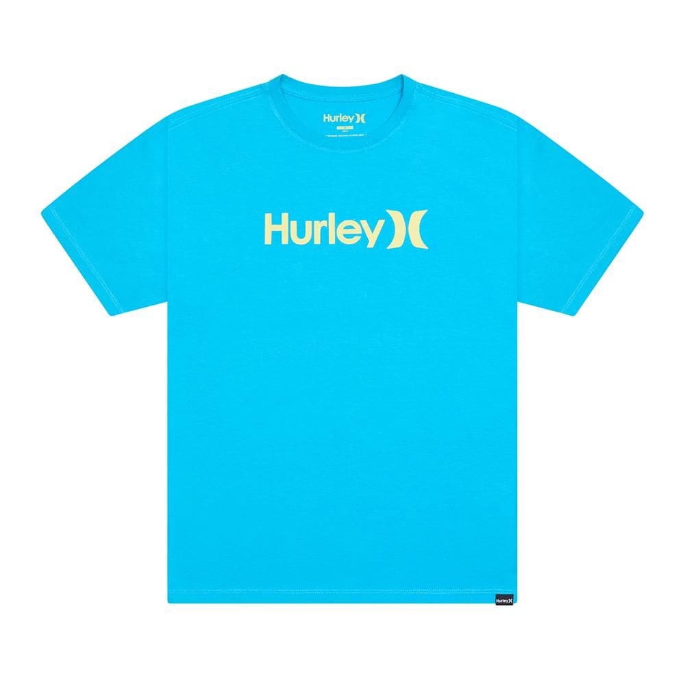 Camiseta Hurley O&O Solid SM26 Masculina Azul