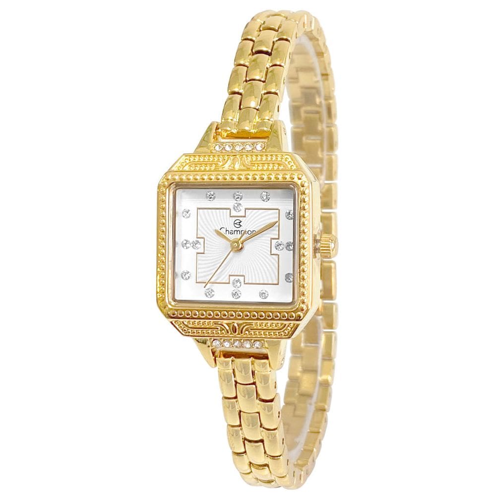 Relógio CHAMPION feminino dourado Analógico CF25456H