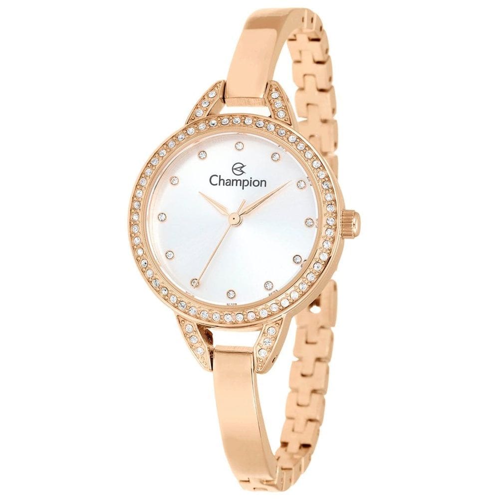 Relógio CHAMPION feminino analógico rosê CF24519Z