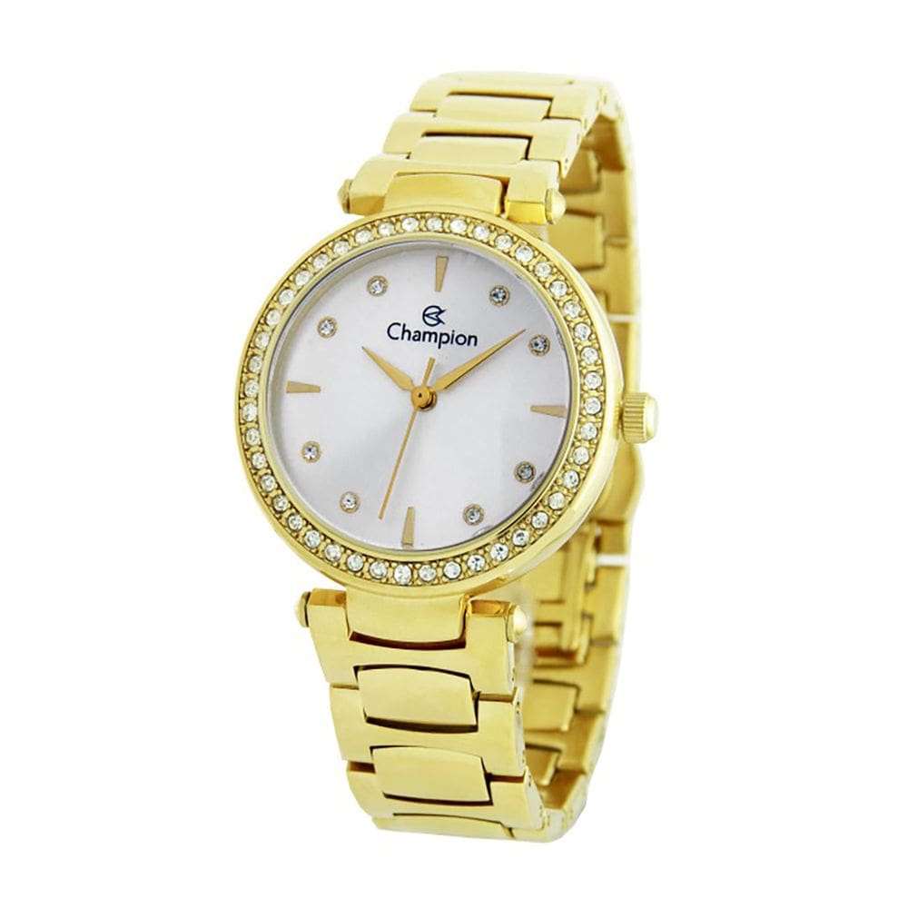 Relógio CHAMPION feminino analógico dourado CF24635H