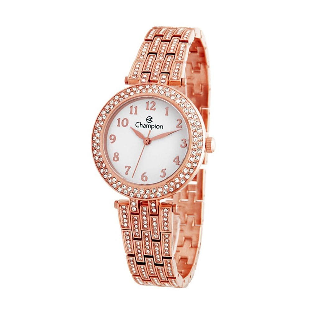 Relógio CHAMPION feminino analógico rosê CZF25152