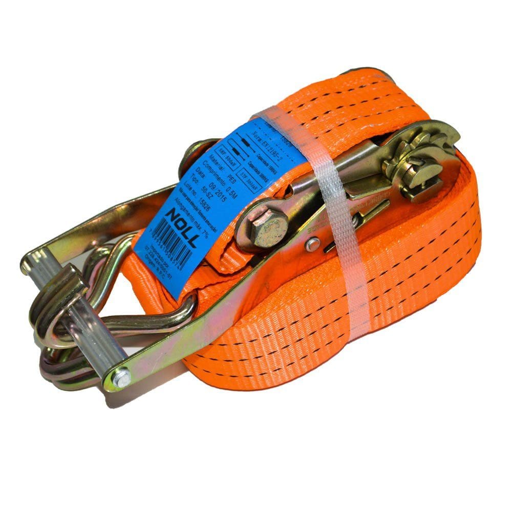 Cinta Com Catraca e Gancho 1,5 ton 4,6m 28mm worker