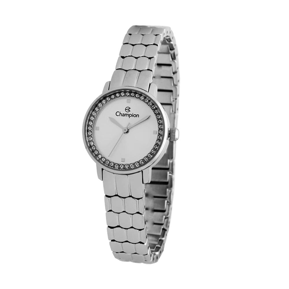 Relógio CHAMPION feminino analógico prata CF24528Q