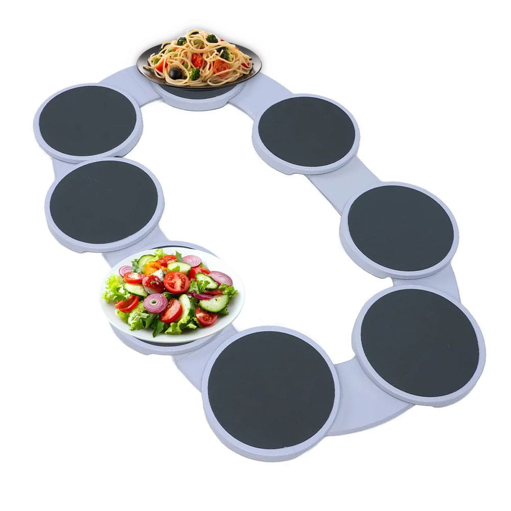 Bandeja Giratoria Plataforma Mesa de Jantar Buffet Pratos Refeiçao Bebida Comida Evento Festa Reuniao Lazer