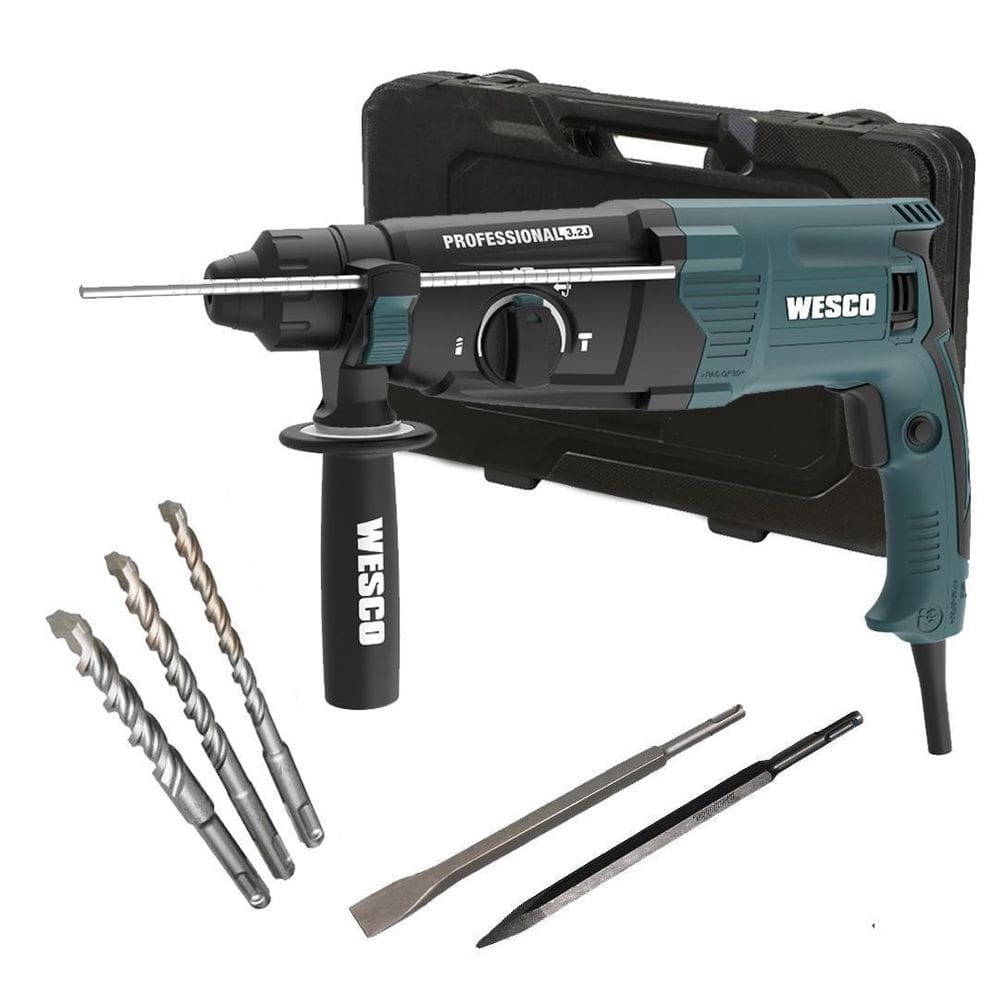 Martelete Rompedor Perfurad Wesco 900W 3,2J Mod Ws3228K 110V