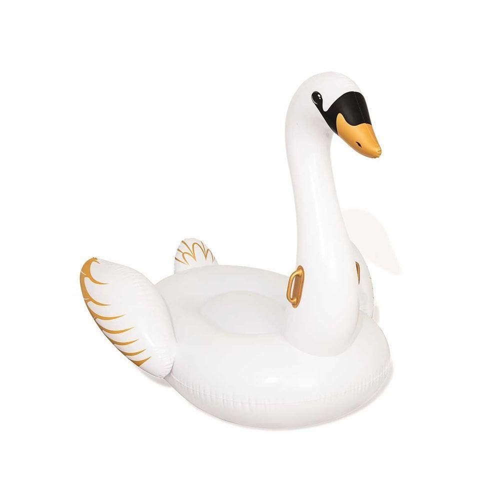 Boia Inflável Individual No Formato De Cisne Para Adultos