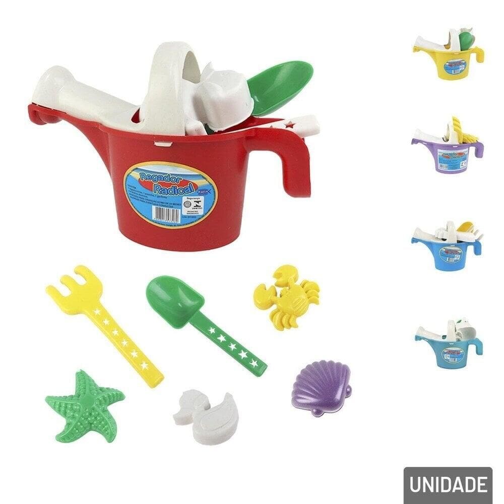 KIT Praia Regador com Moldes - Tudo em Caixa