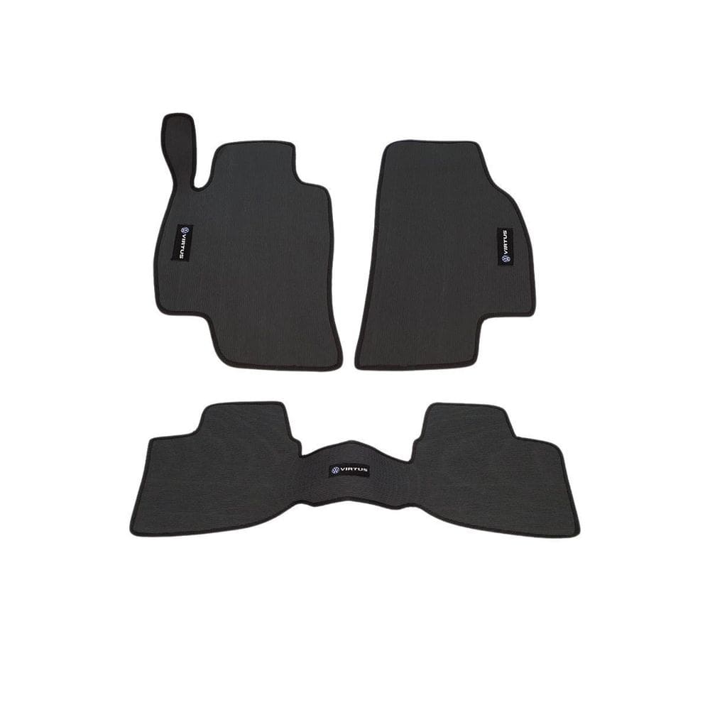 Tapete Borracha Virtus 2018-2022+ Interiço Bordado