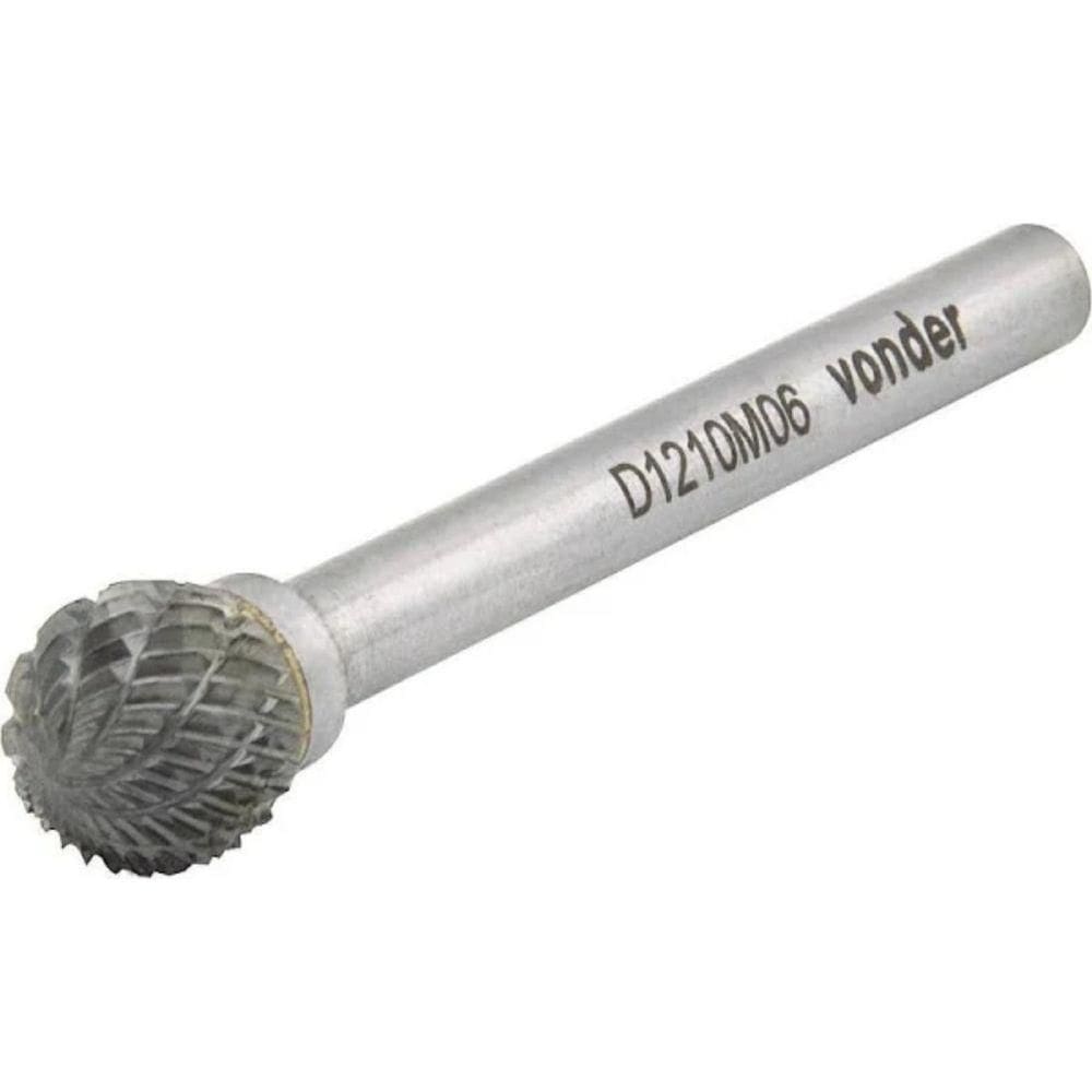 Lima Rotativa Esférica 6X6Mm Haste 3Mm Vonder 43.12.006.300