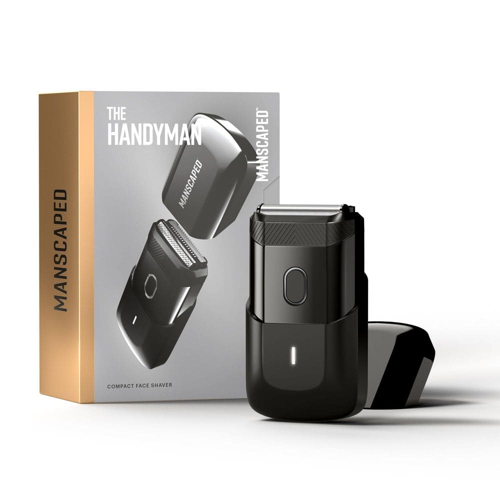Máquina de barbear facial compacta MANSCAPED The Handyman para homens