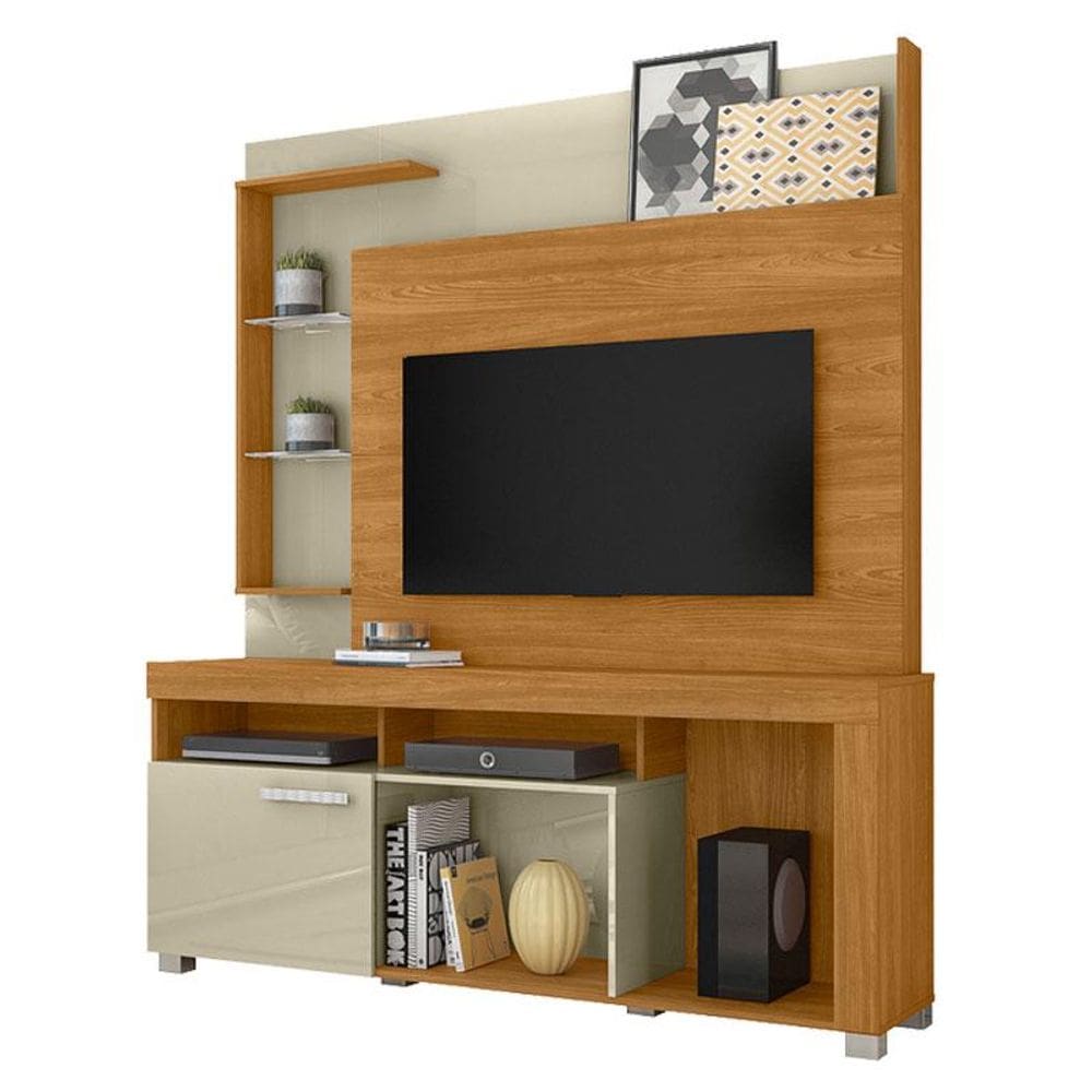 Estante Home Theater Ícaro Cumaru Opala - Madetec