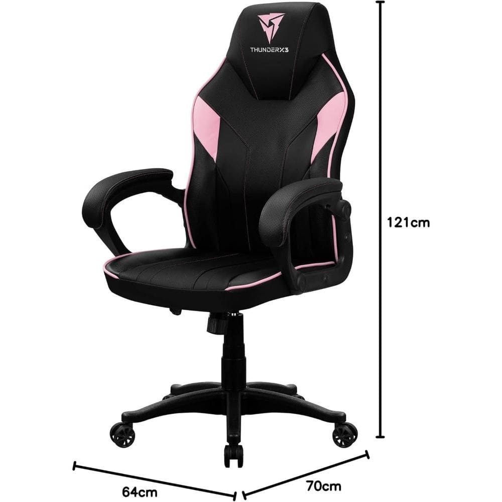 Cadeira Gamer Thunderx3 - Ec1, Baby Pink