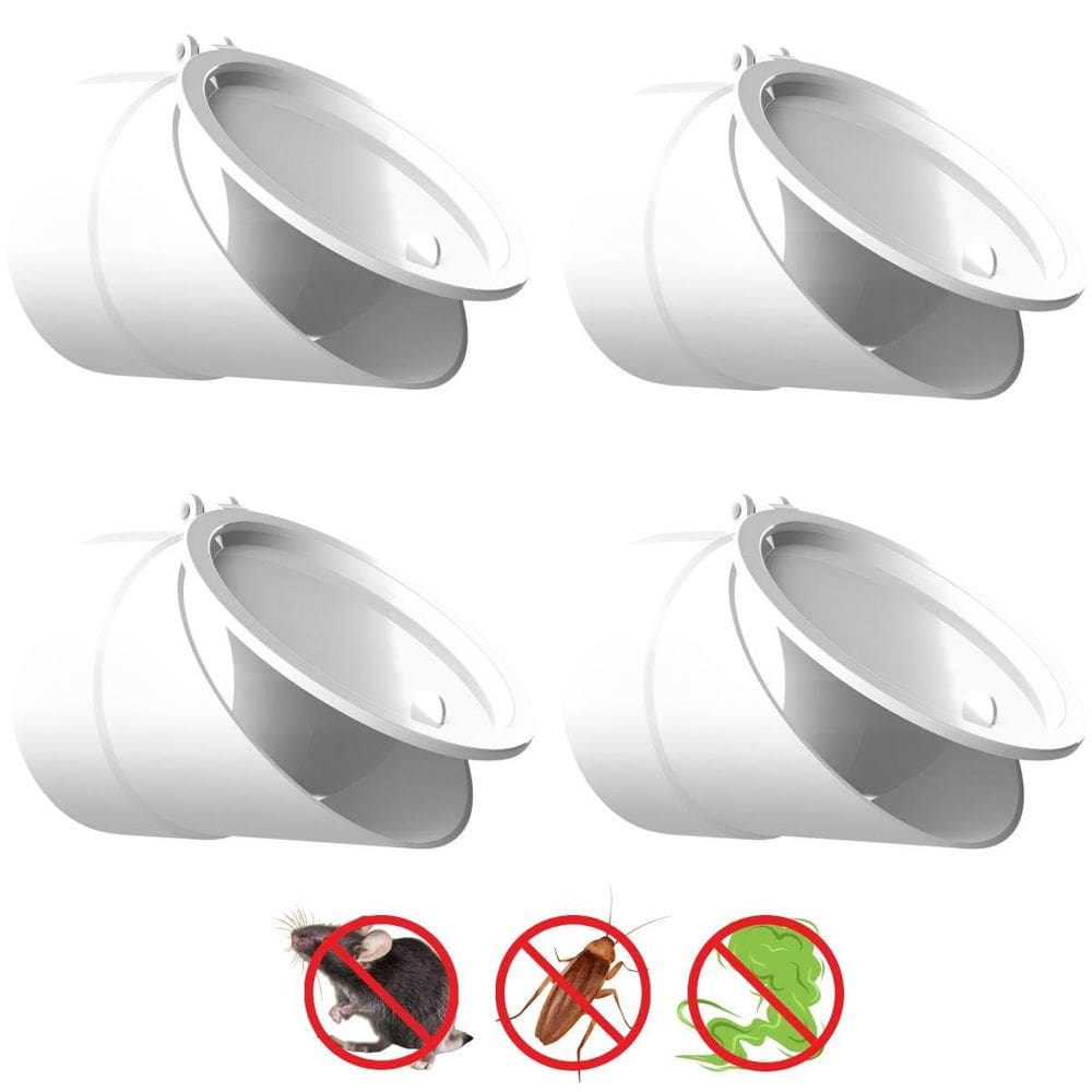 Válvula De Retenção Esgoto Para Canos 50Mm Kit 04 Un