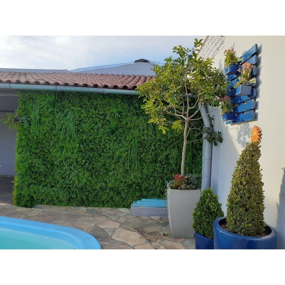 Placa Jardim Vertical Amazonia Revestimento Artificial Casa
