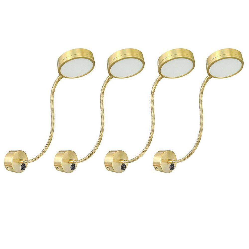 Kit 4 Arandela Para Leitura Led De Cabeceira 5W 3000K Bet72