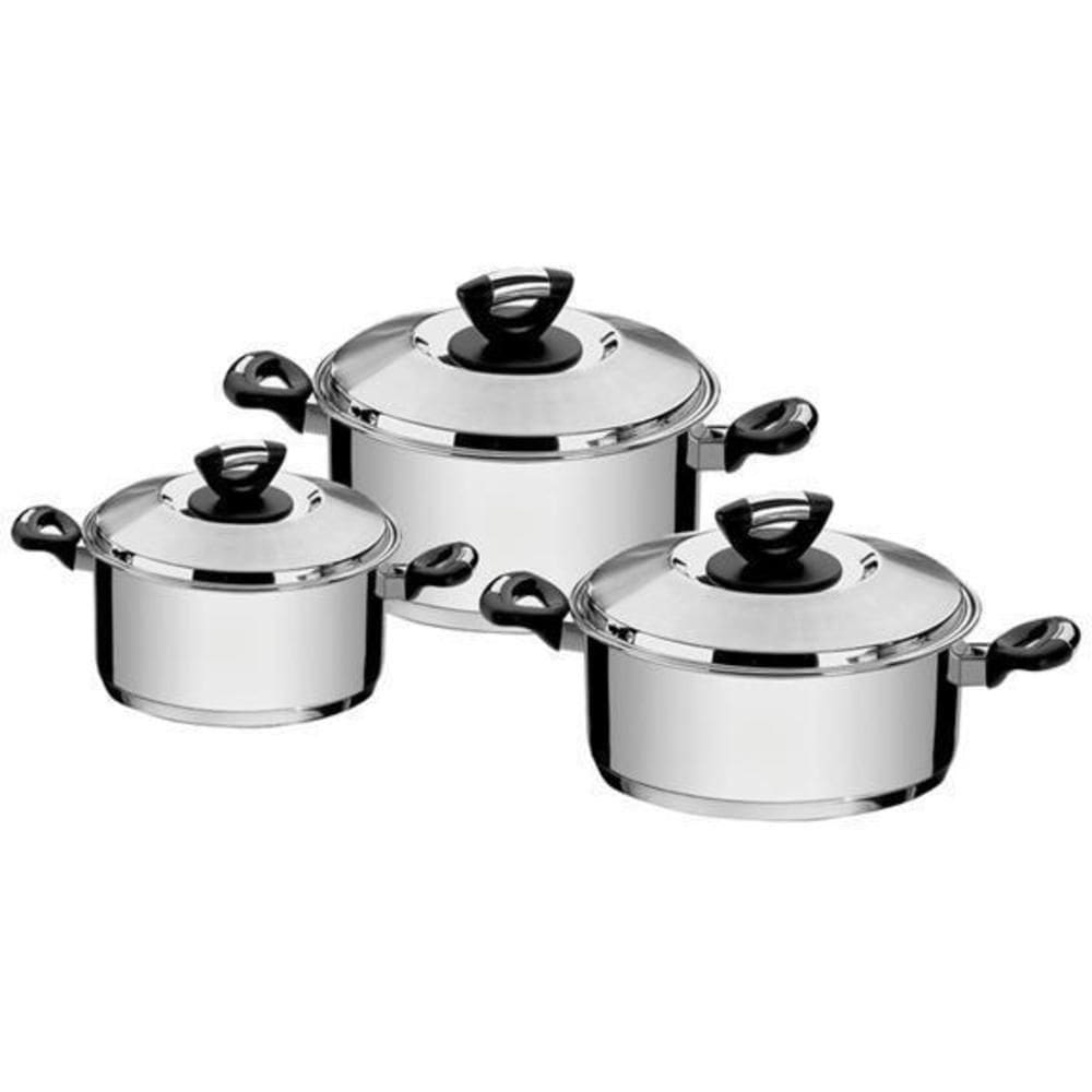 Jogo De Panelas Tramontina Inox Para Cozinha Moderna