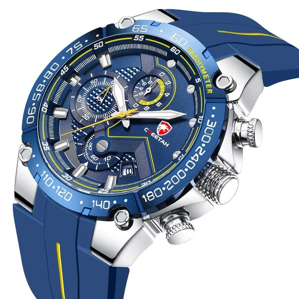 Relógio Masculino Esportivo Analógico Cheetah 1606 Funcional