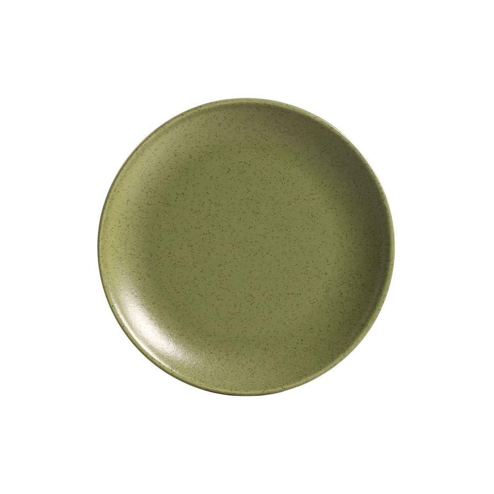 Conjunto Com 6 Pratos De Sobremesa Coup Organic Olive 21Cm