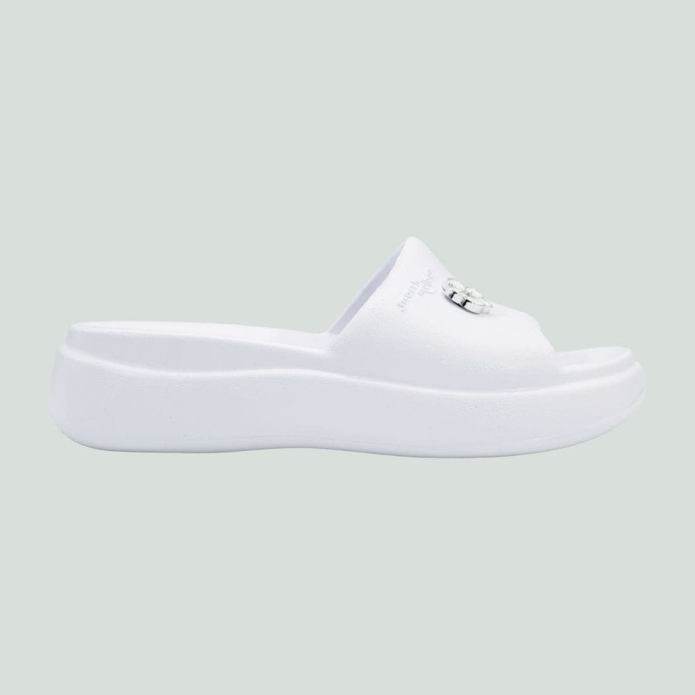 Tamanco Slide Nuvem Piccadilly 221002 Branco