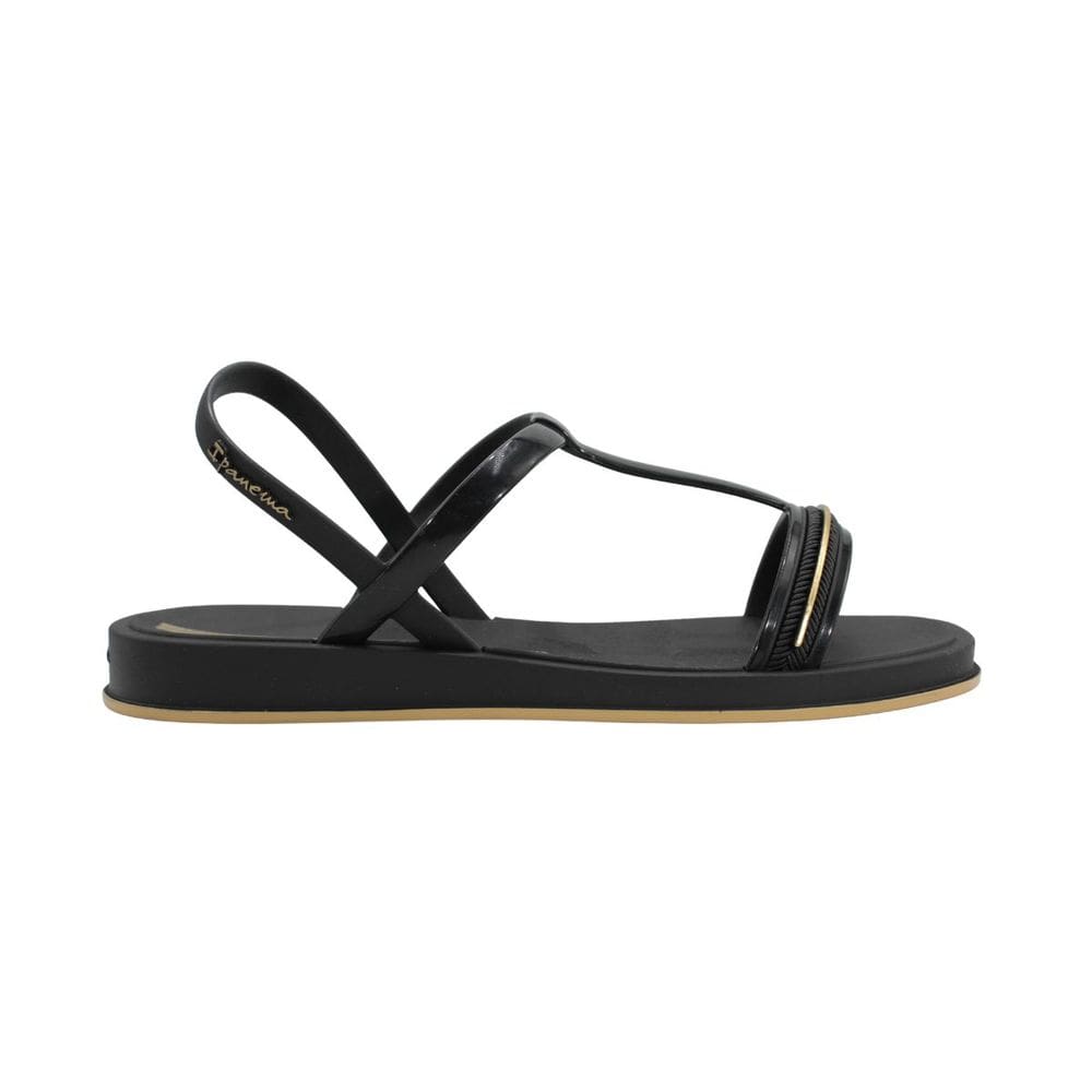 Sandália Rasteira Ipanema 27402 Glow Preto