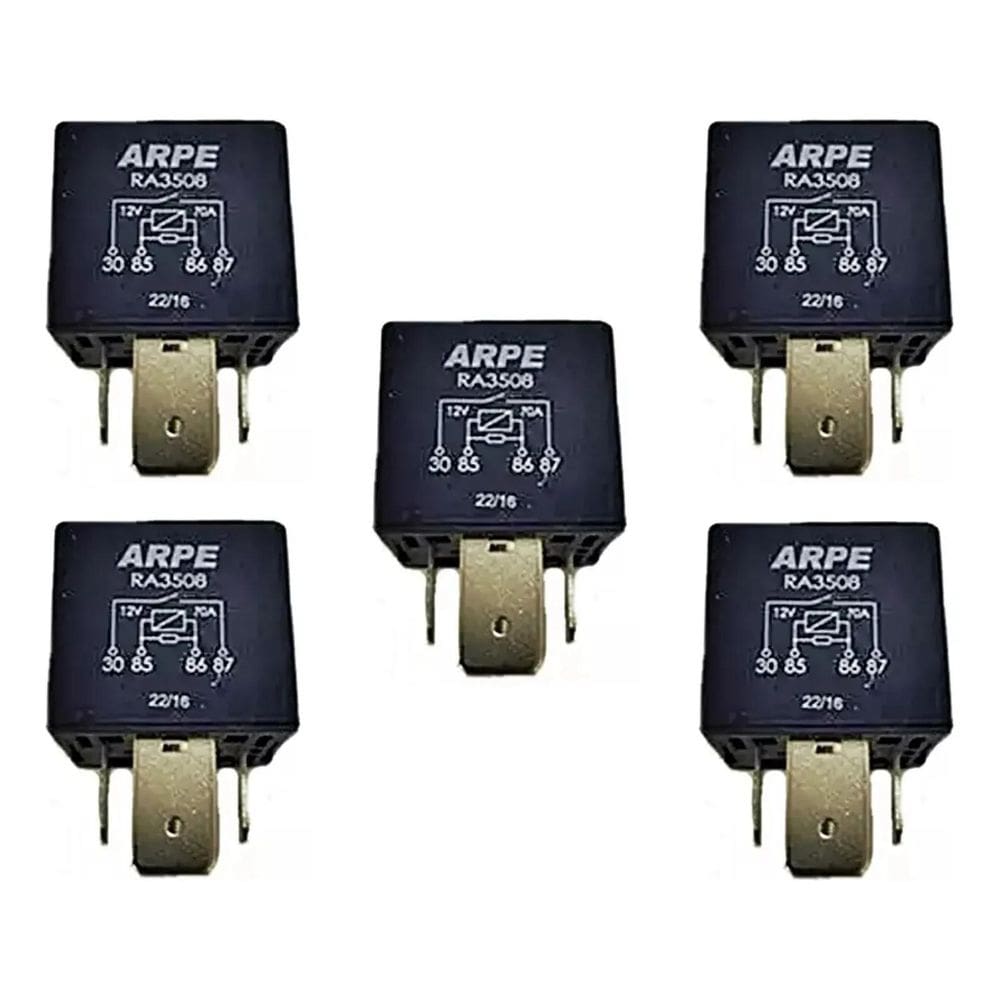 Relé Alívio Corte Carga Partida 70A Santana Quantum - 5 Pçs