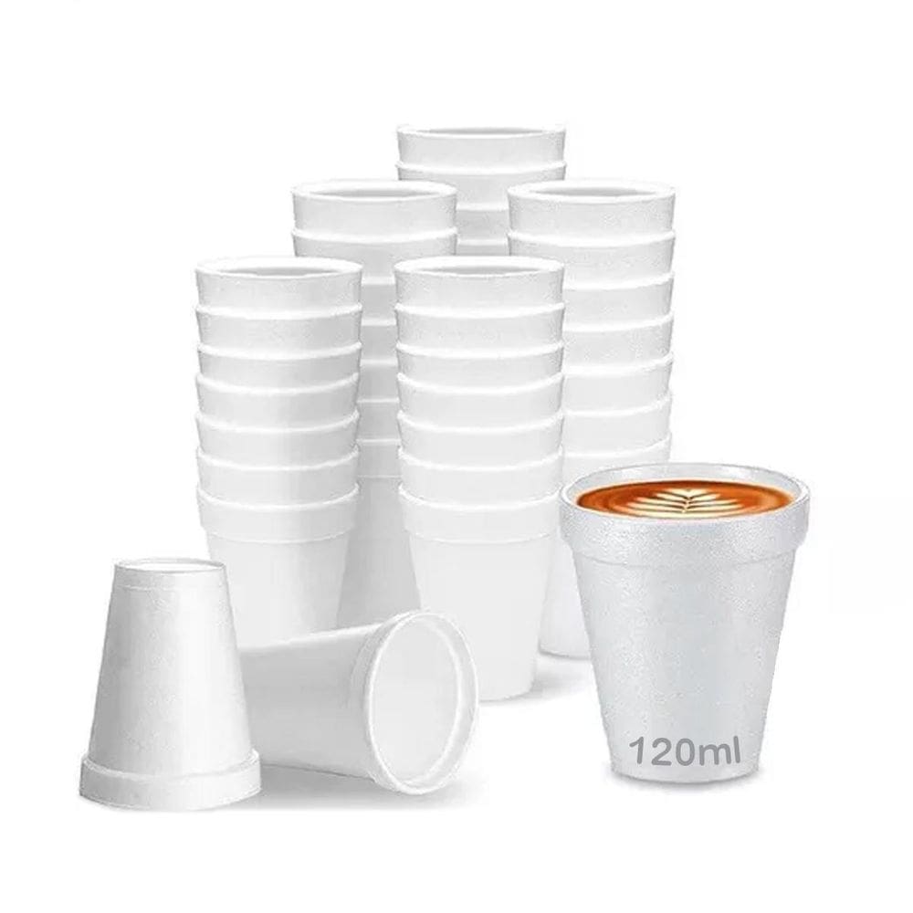 Copo De Isopor 120Ml Térmico 300 Unid Descartavel Café Ultra