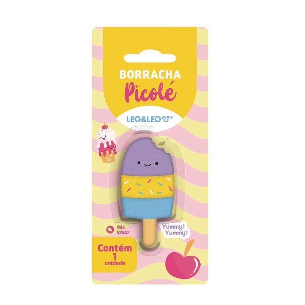 Borracha Food Trends Leo & Leo Isenta de PVC 11,4x6,4x1cm