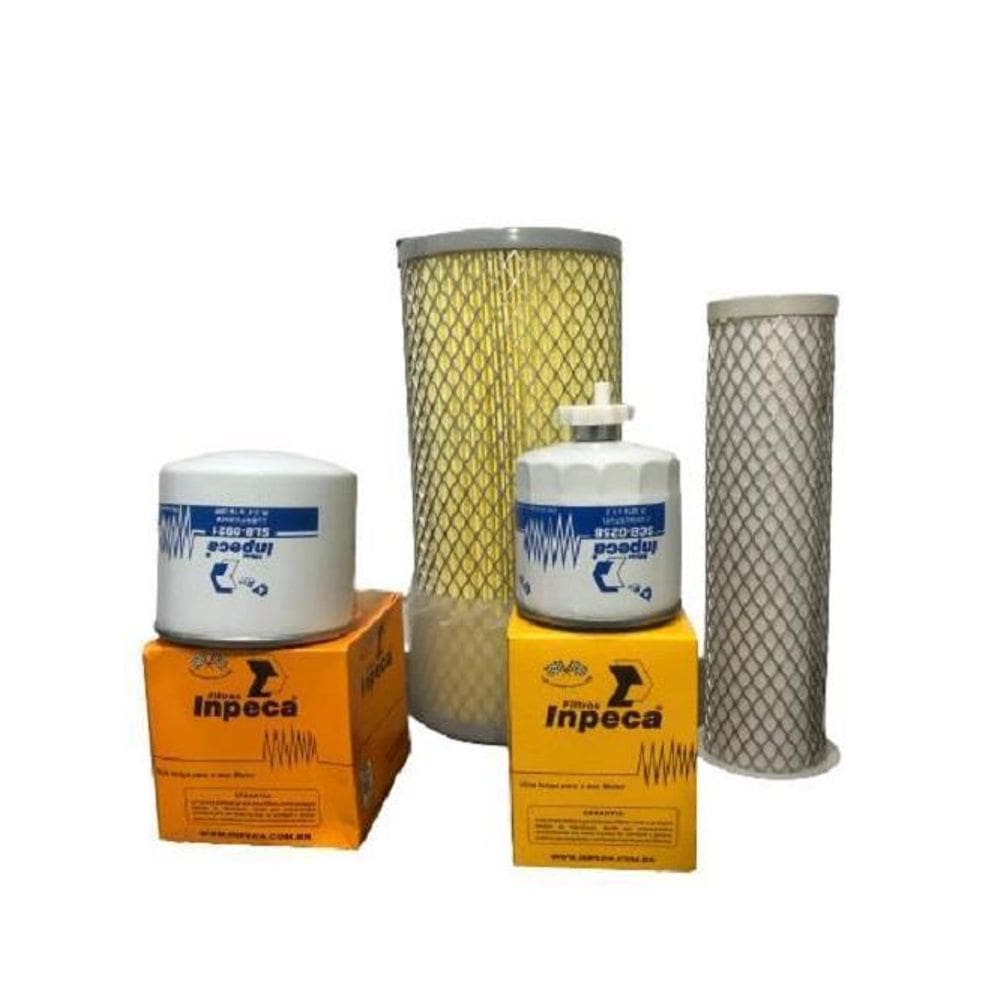 Kit Filtros Bobcat Ar Óleo E Combustível