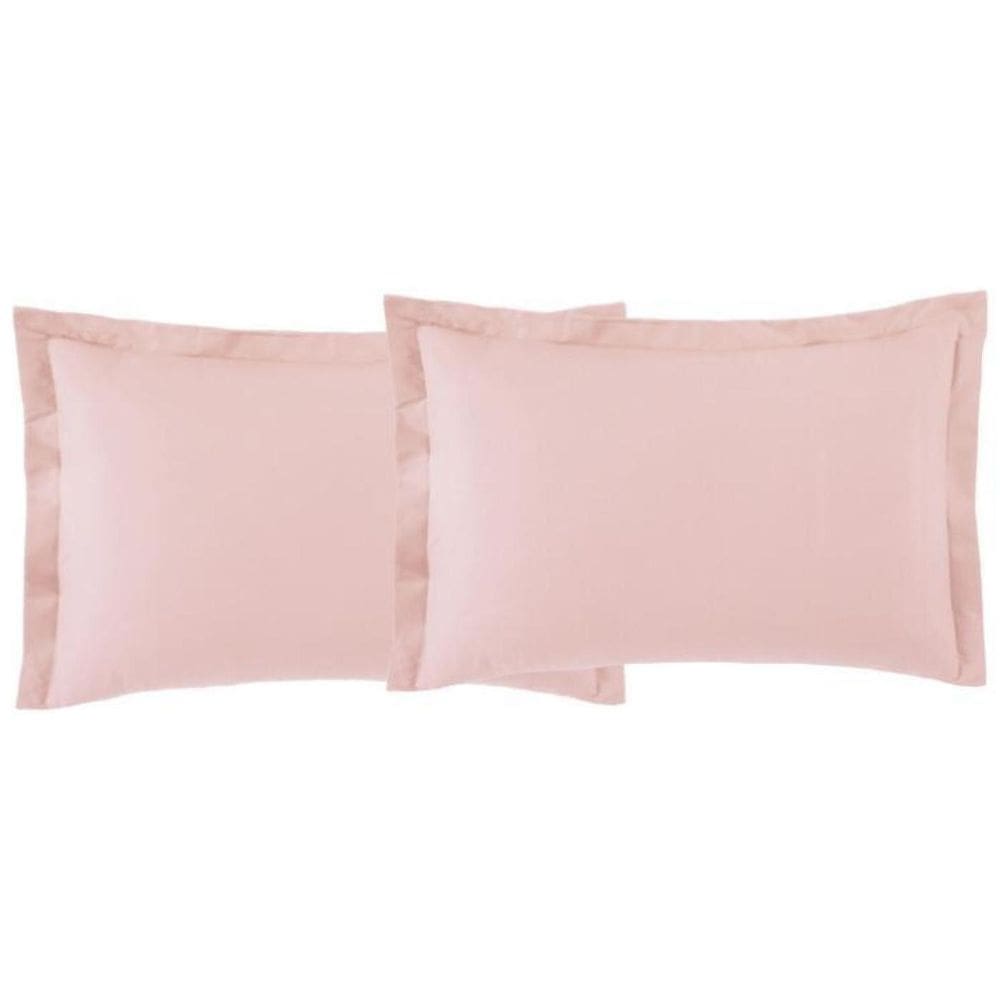 Kit 2 Fronhas Toque Acetinado 35X50 Altenburg Rosa Lunar