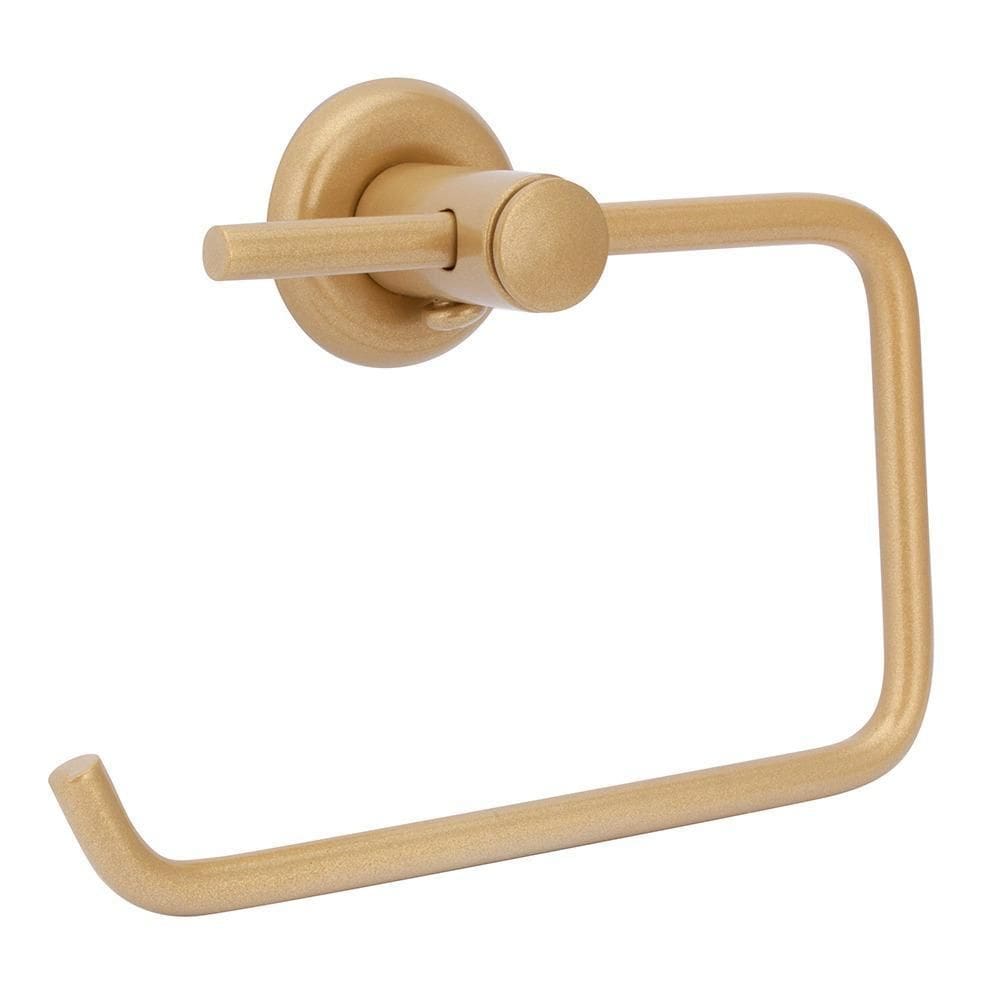 Porta Papel Higiênico Parede Banheiro Metal Gold/Dourado