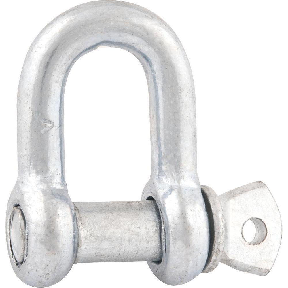 Manilha Para Cabo De Aço 7/8 Reta Leve Pino Reforçado Galva