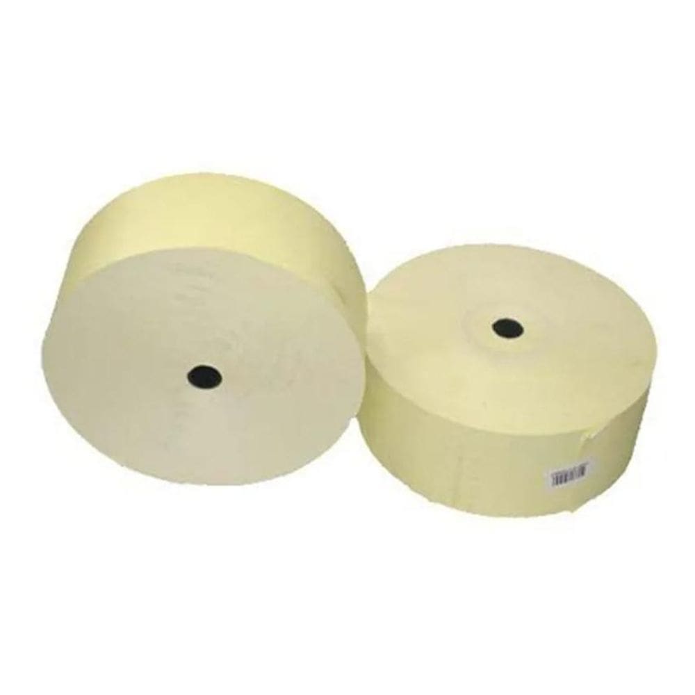 Bobina Termica 57X180 Amarela Para Relógio De Ponto C/8 Un