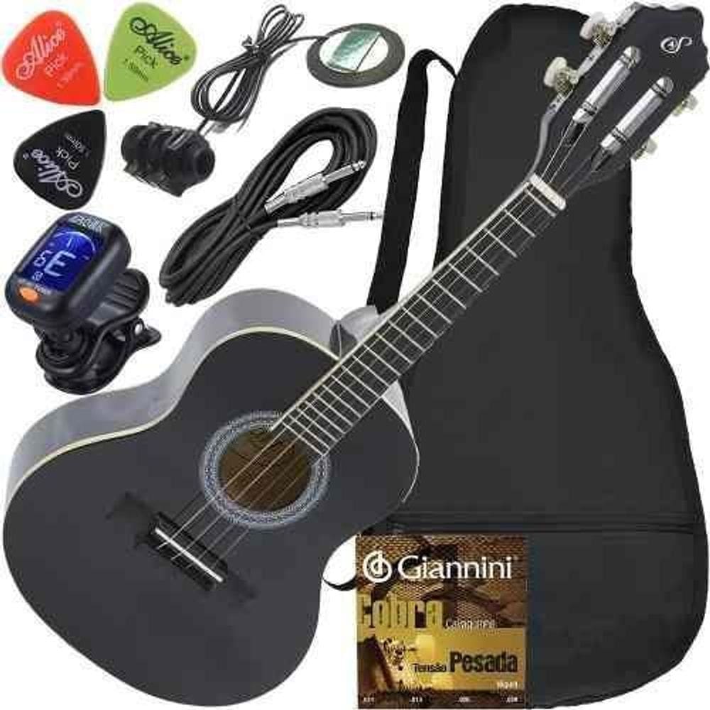 Kit Cavaquinho Elétrico Multi Acessórios Cs14 Ep Giannini