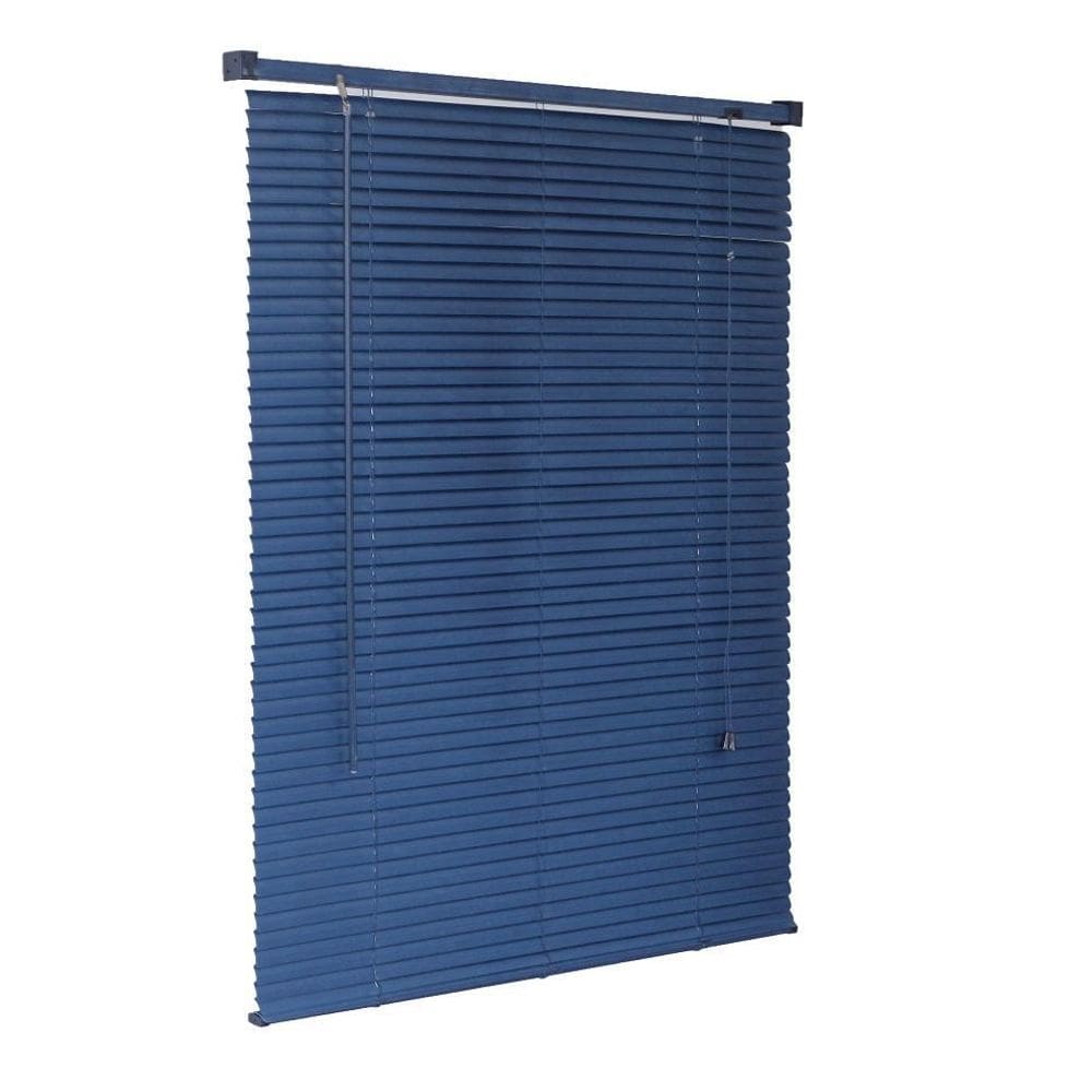 Persiana Horizontal Pvc Azul 80 L X 160 A Cm Cortina