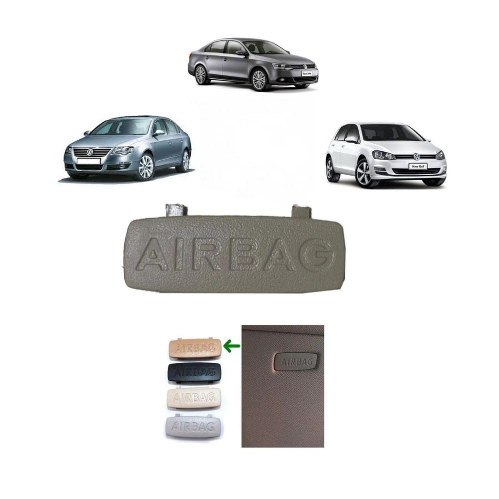 Acabamento Interno Airbag Golf Jetta Passat Polo A3 A4 Bege