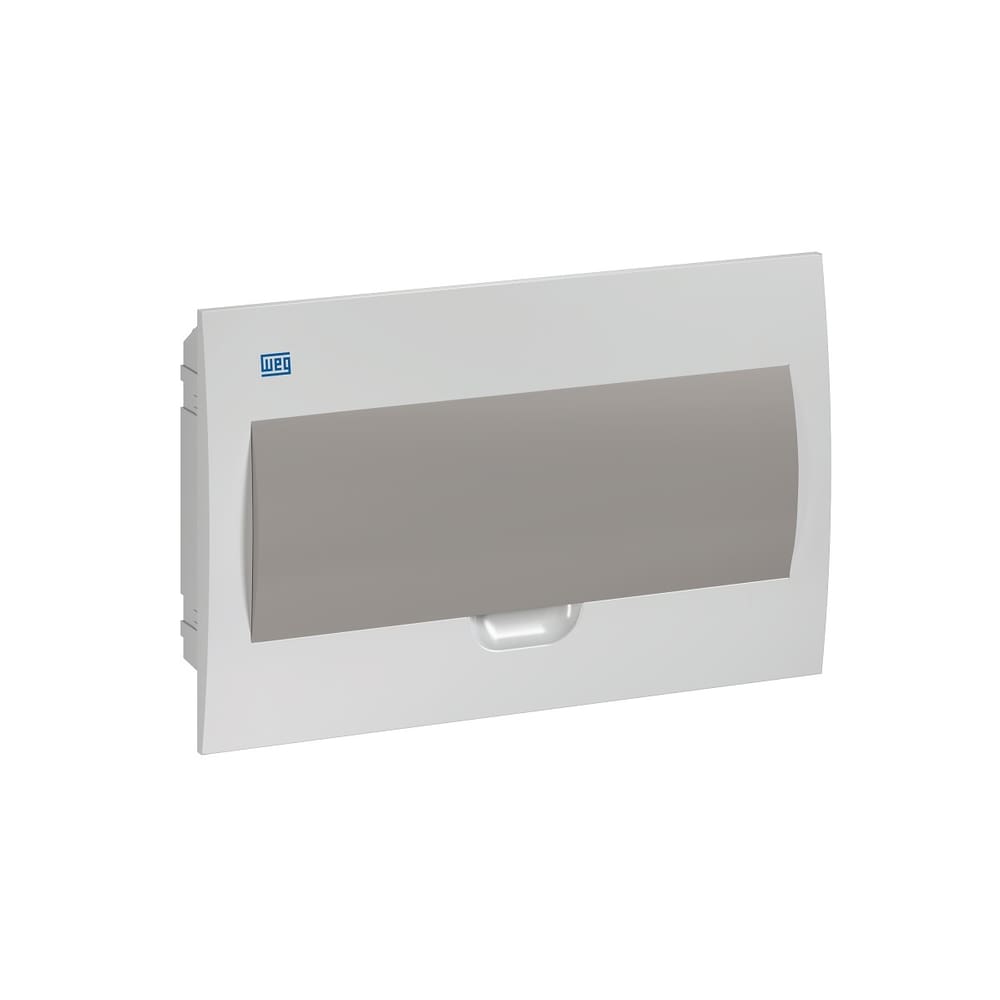 Quadro De Distribuicao Embutir Tampa Fume 18 Minidisjuntores - Weg