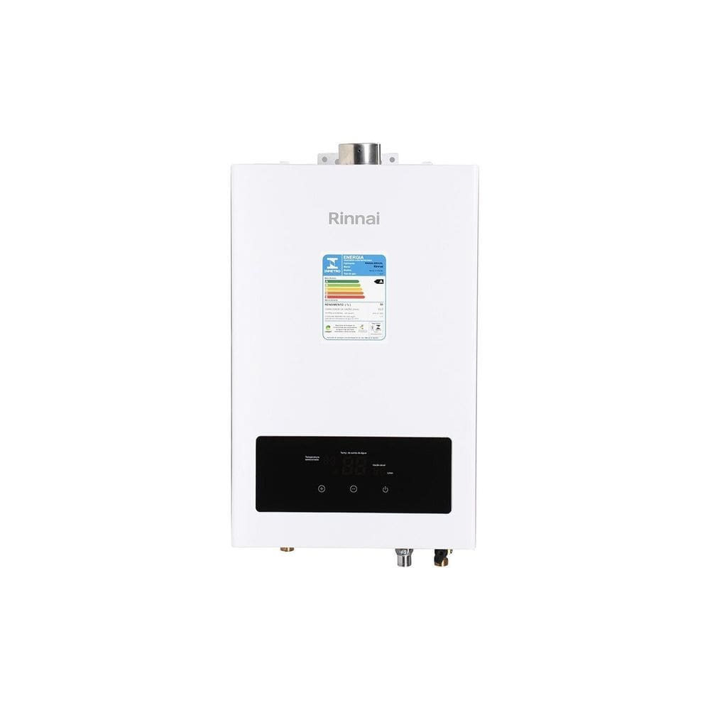 Aquecedor de Água a Gás Bi-volt Eletrônico E151 Glp Branco