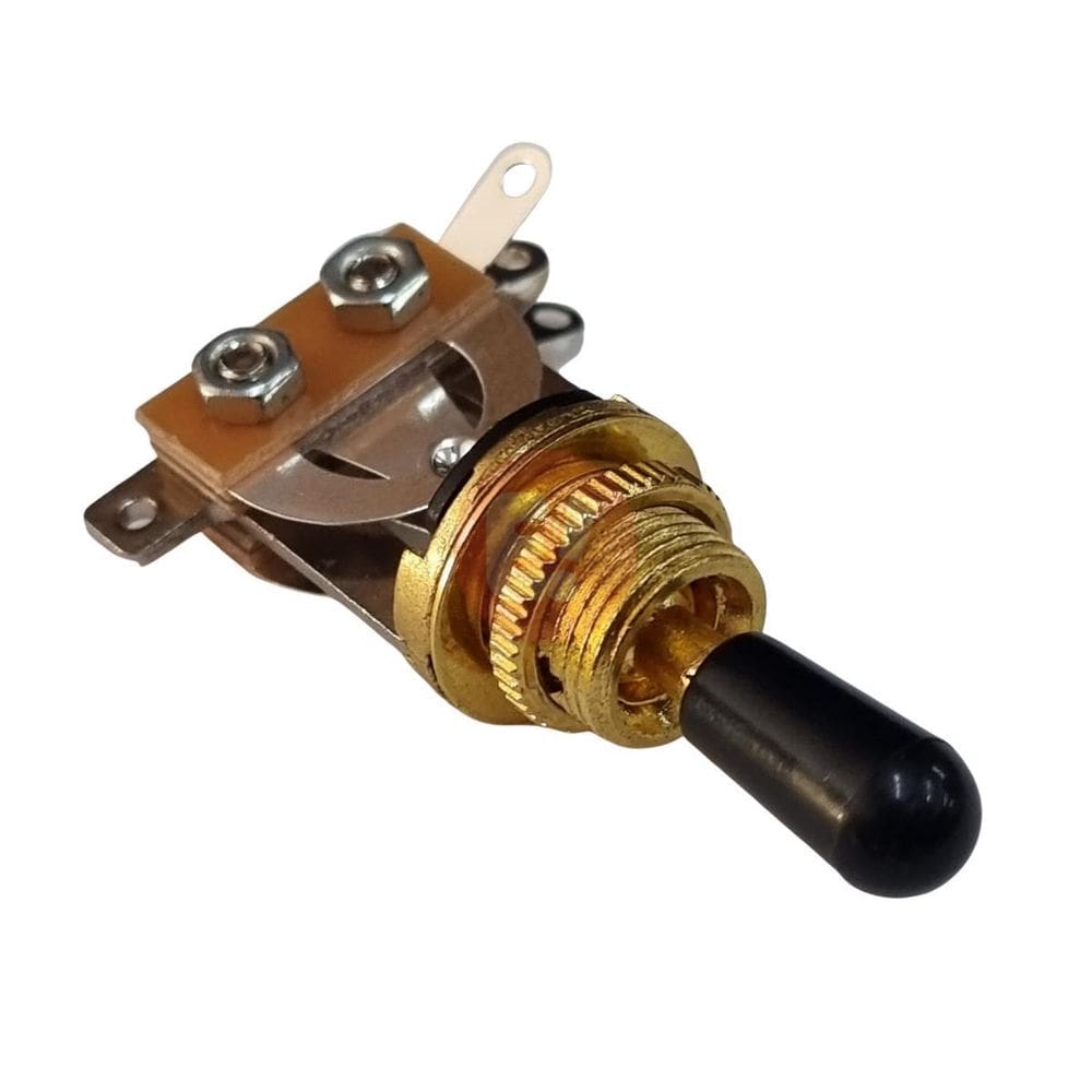 Chave Seletora Les Paul 3 Posições Dourada/Preto Sem Plate