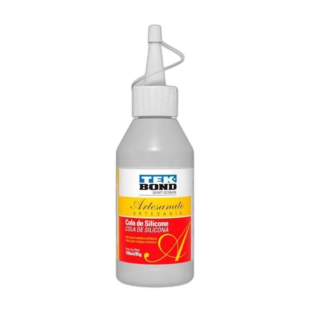 Cola De Silicone Líquida Para Artesanato 100 Ml Tekbond