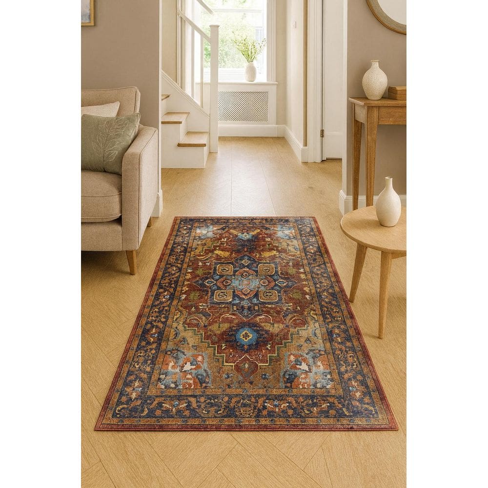 Tapete Vinci Pelo Baixo Impermeável 50X120Cm Bolonha Jolitex