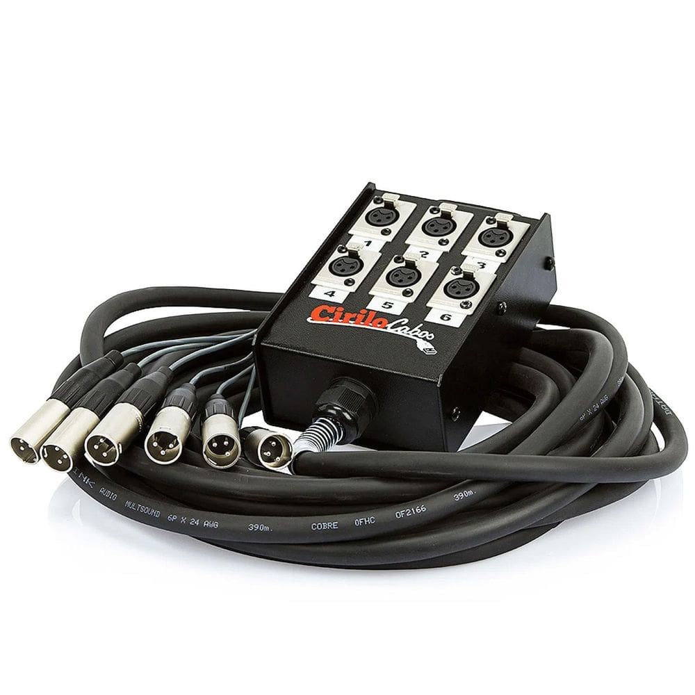 Medusa Som 6 Vias Plug Santo Ângelo 10 Metros